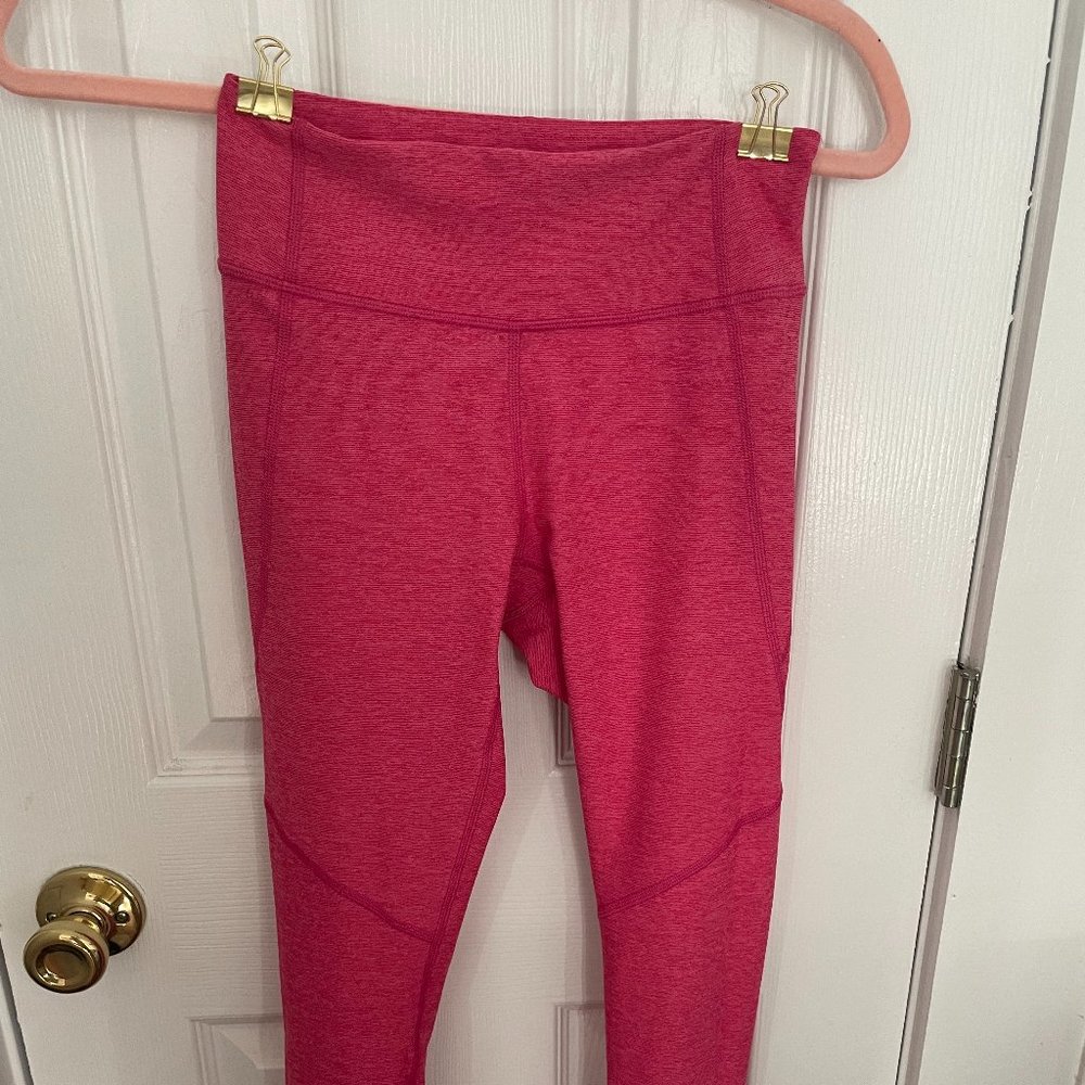 Outdoor Voices Warmup Leggings Pink XS